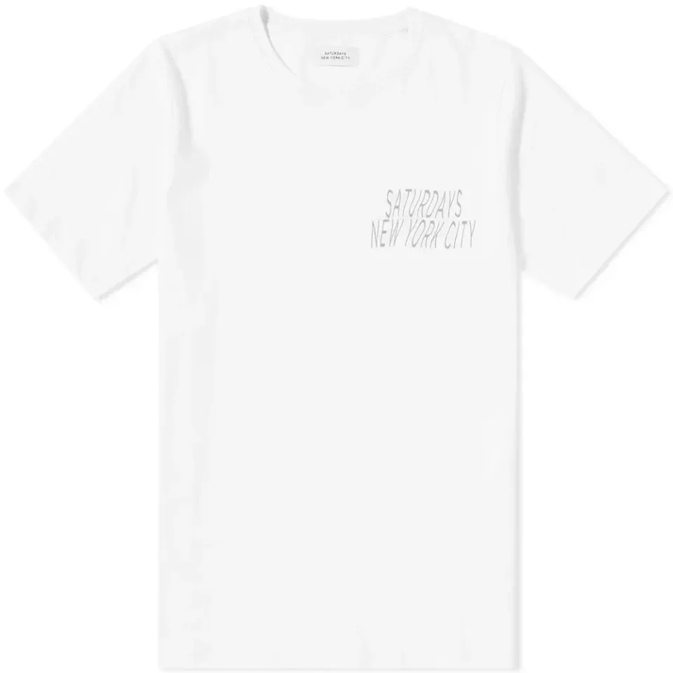 Wave Condensed Logo Tee