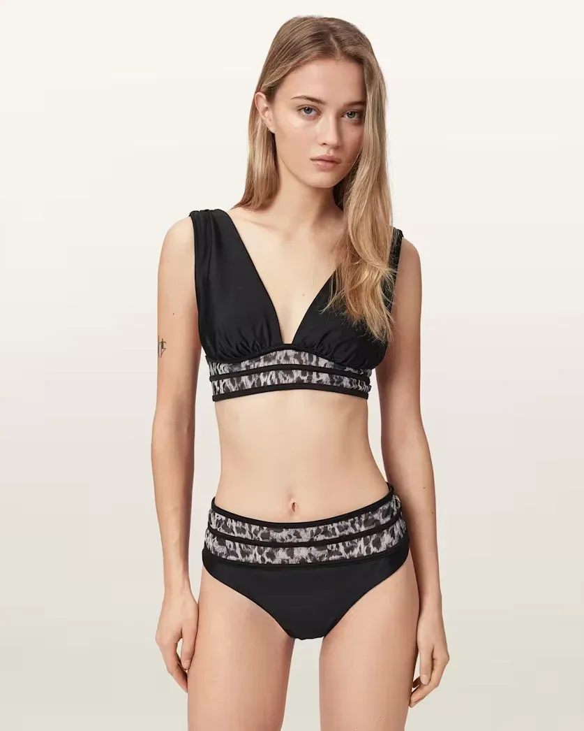 Xalia High Waisted Bikini Bottoms