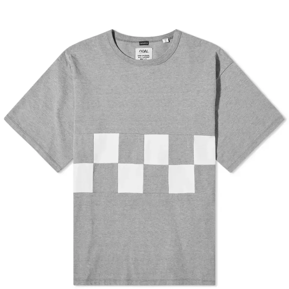 Checkerboard Oversized T-Shirt