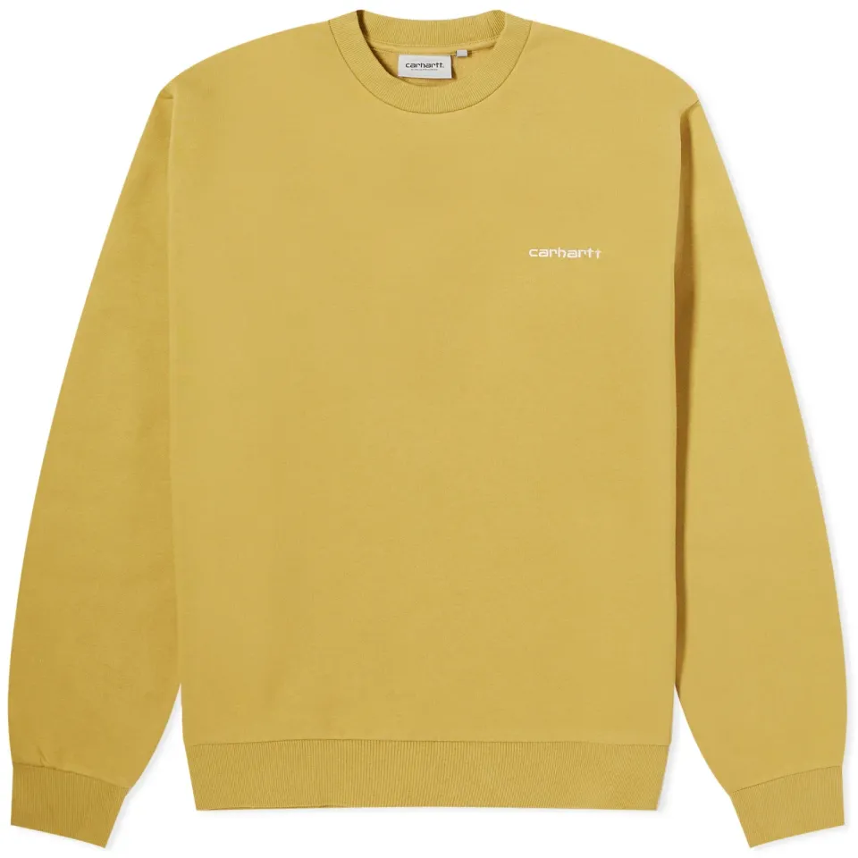Script Embroidery Crew Sweat