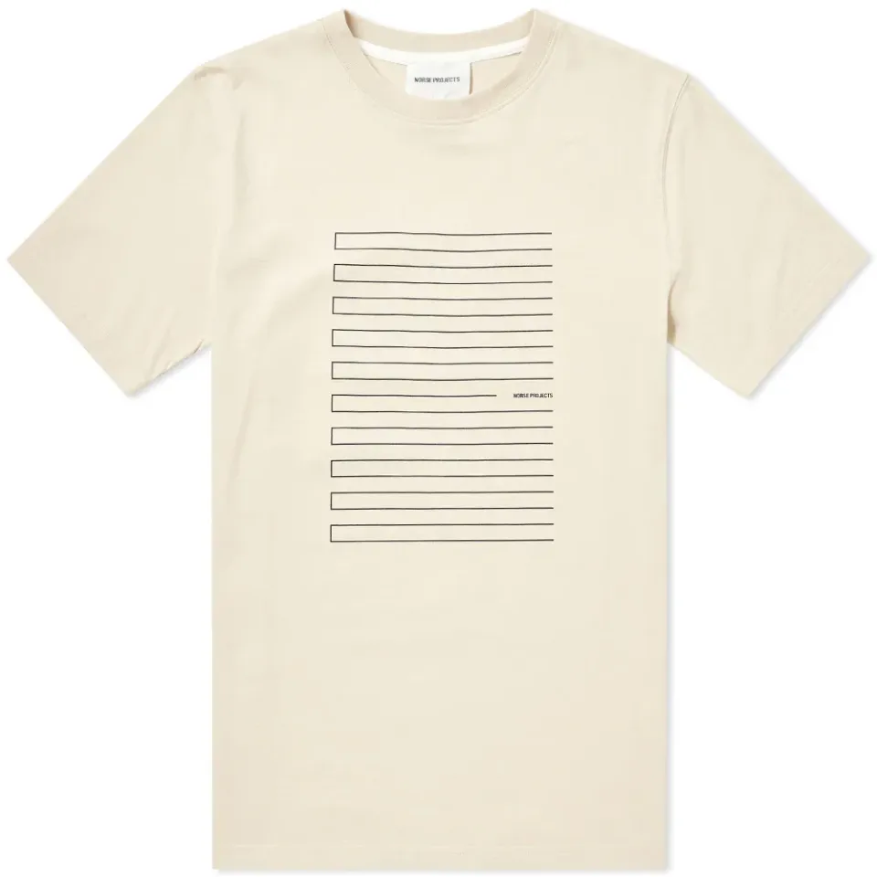 Niels Stripe Screen Logo Tee