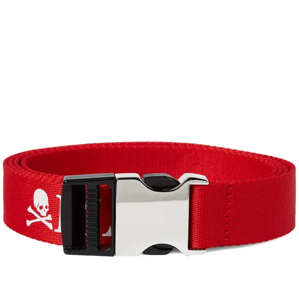 Canvas Skull Belt