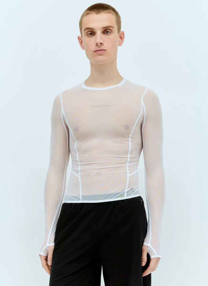 Eden Long Sleeve Mesh Top