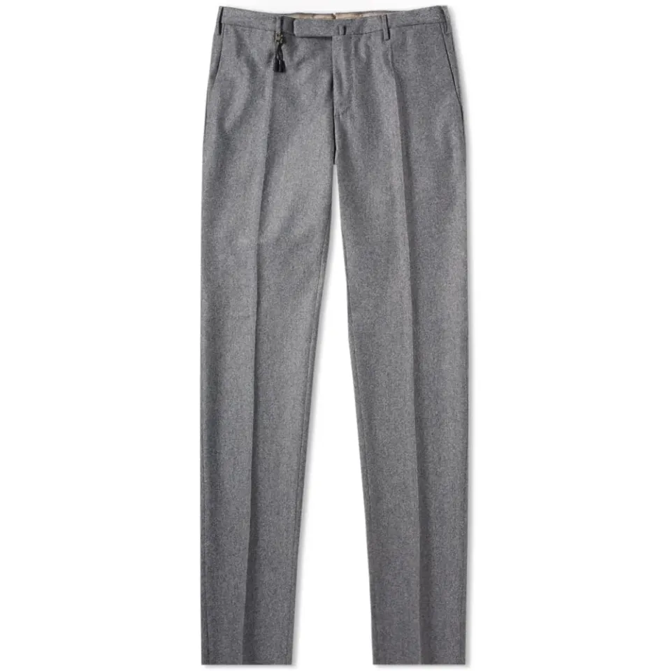 Slim Fit Wool Flannel Trouser