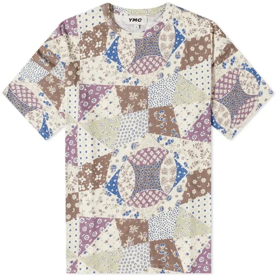 Patchwork Print Triple T-Shirt