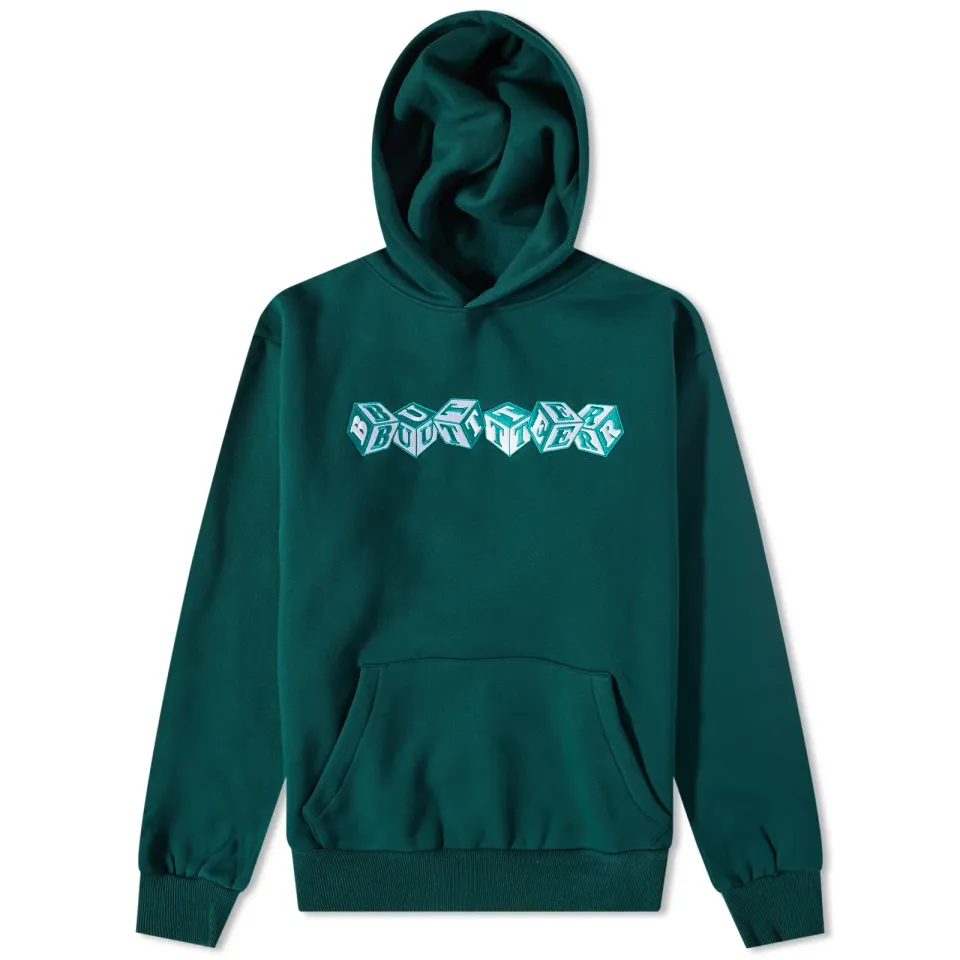 Embroidered Cubes Hoodie