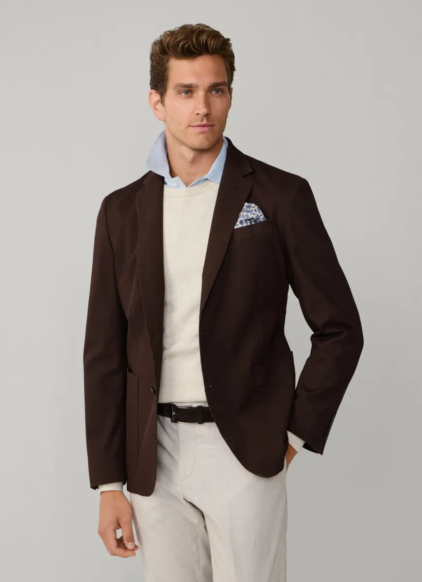 Stretch Cotton Garment Dyed Blazer