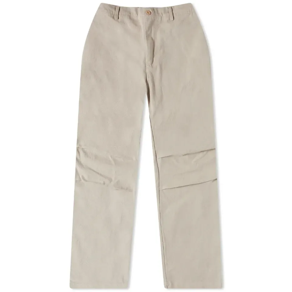 Twill Cotton Easy Pants
