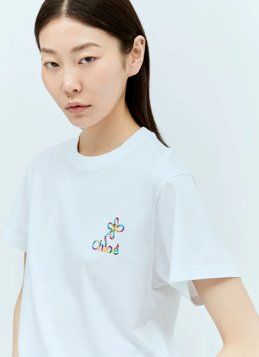 Logo Embroidery T-Shirt