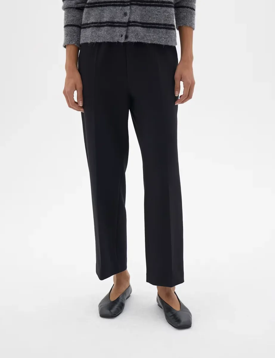 Pull On Slim Fit Trousers