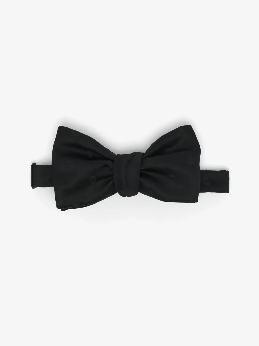 Frayed Detail Bow Tie