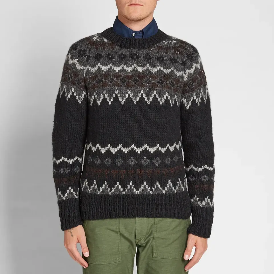 Fair Isle Pullover Knit