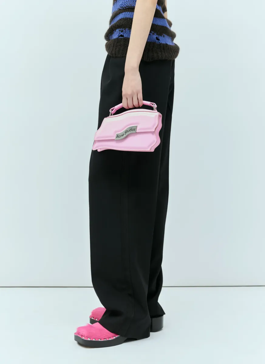 Distortion Wavy Mini Handbag
