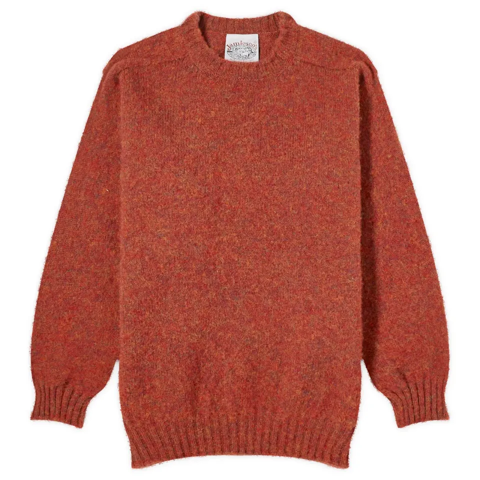 Jamieson's of Shetland Brushed Crew Knit