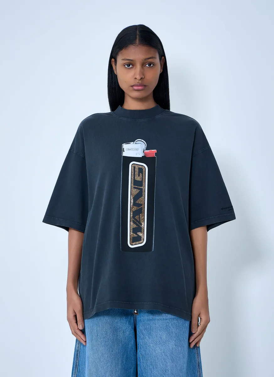 Graphic Print Oversized T-Shirt