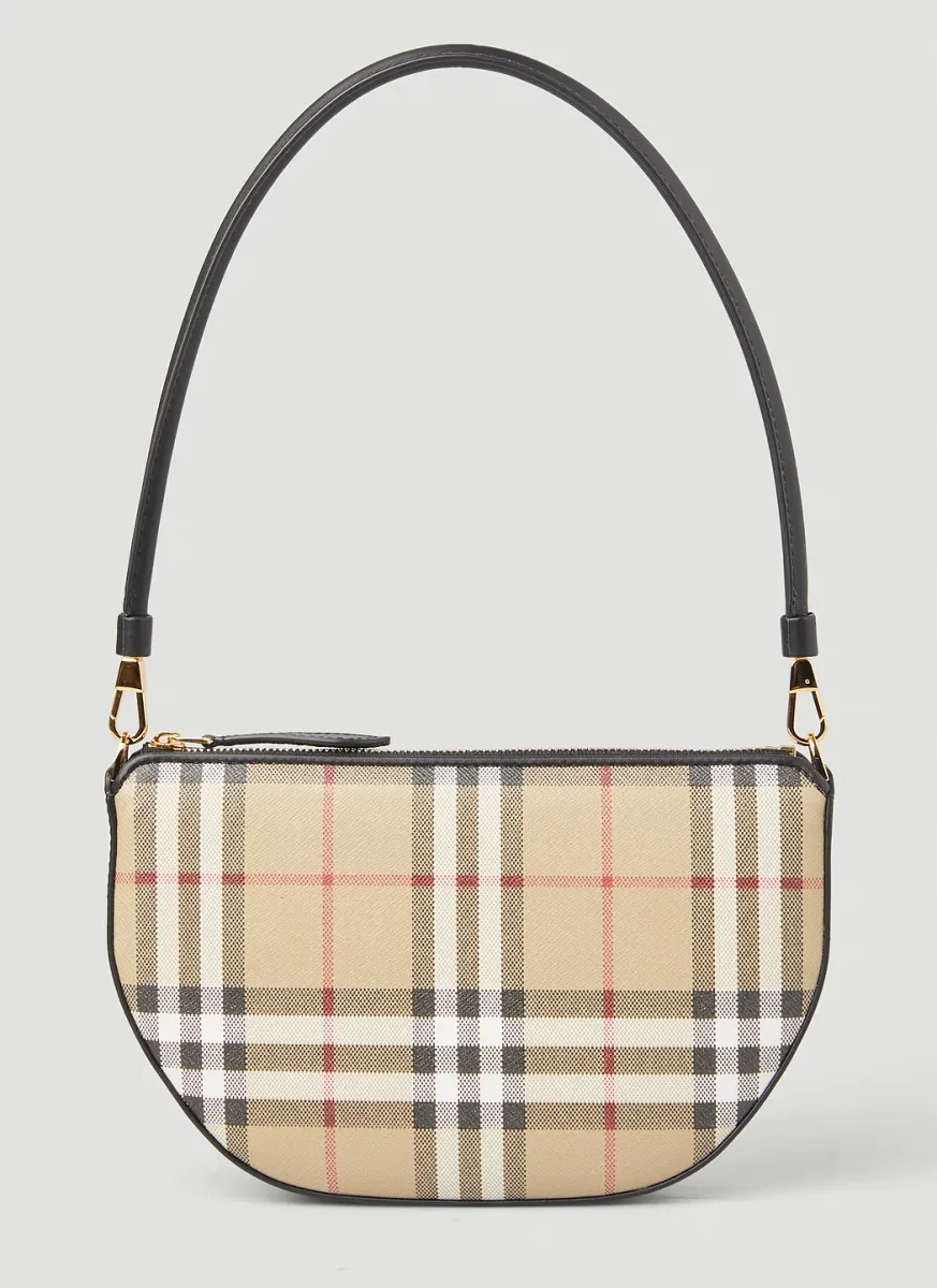 Olympia Vintage Check Small Shoulder Bag