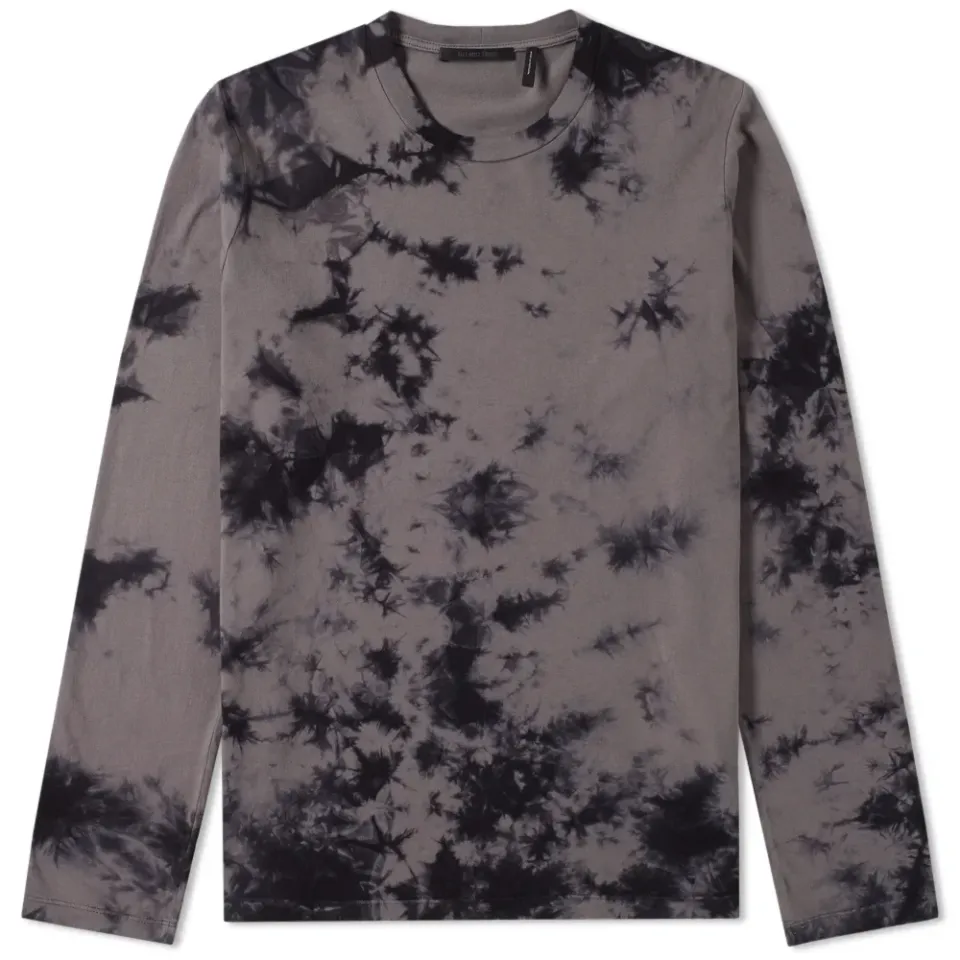 Long Sleeve Tie-Dye Logo Tee