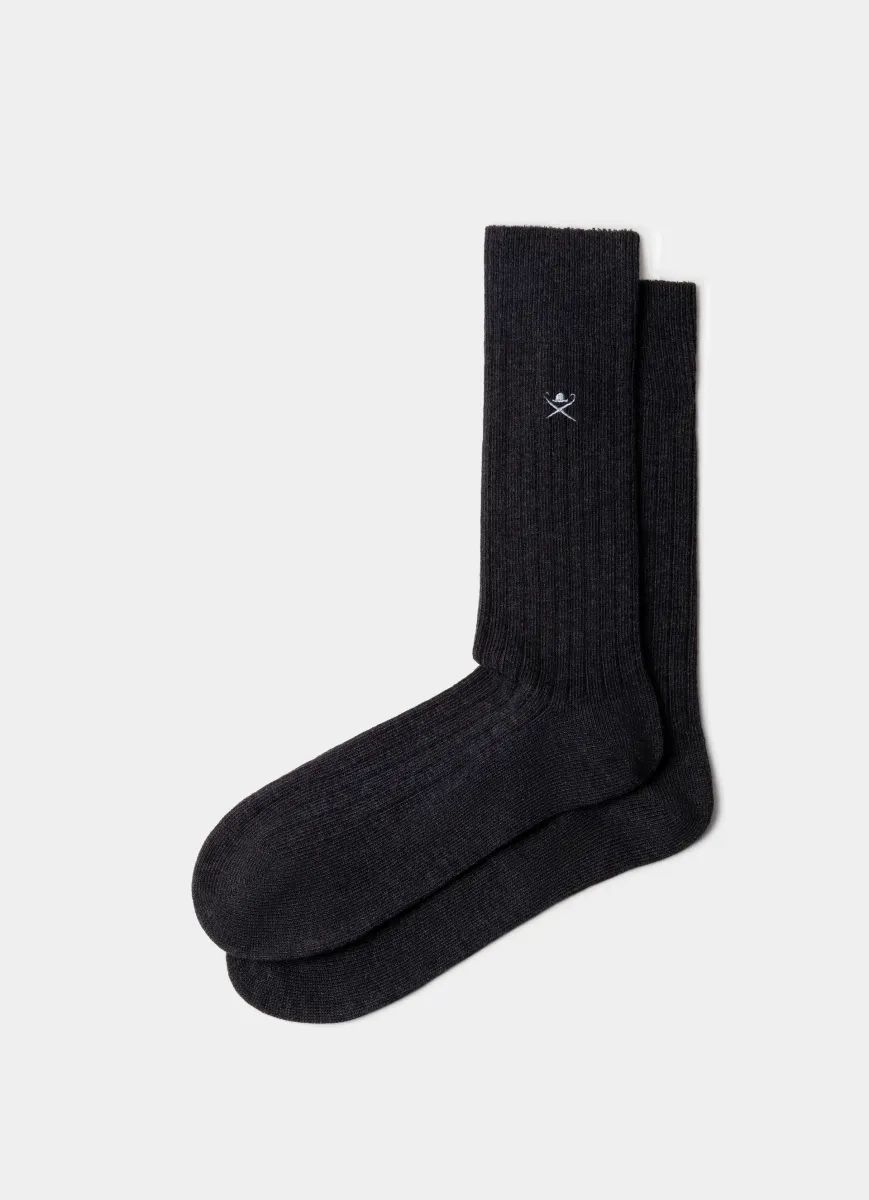 Mercerised Cotton Thick Socks