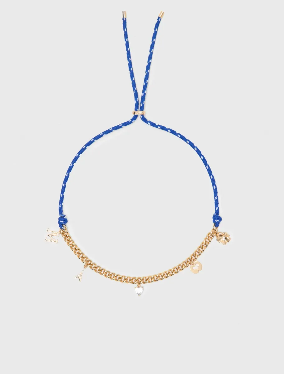 Sailor rope chain necklace