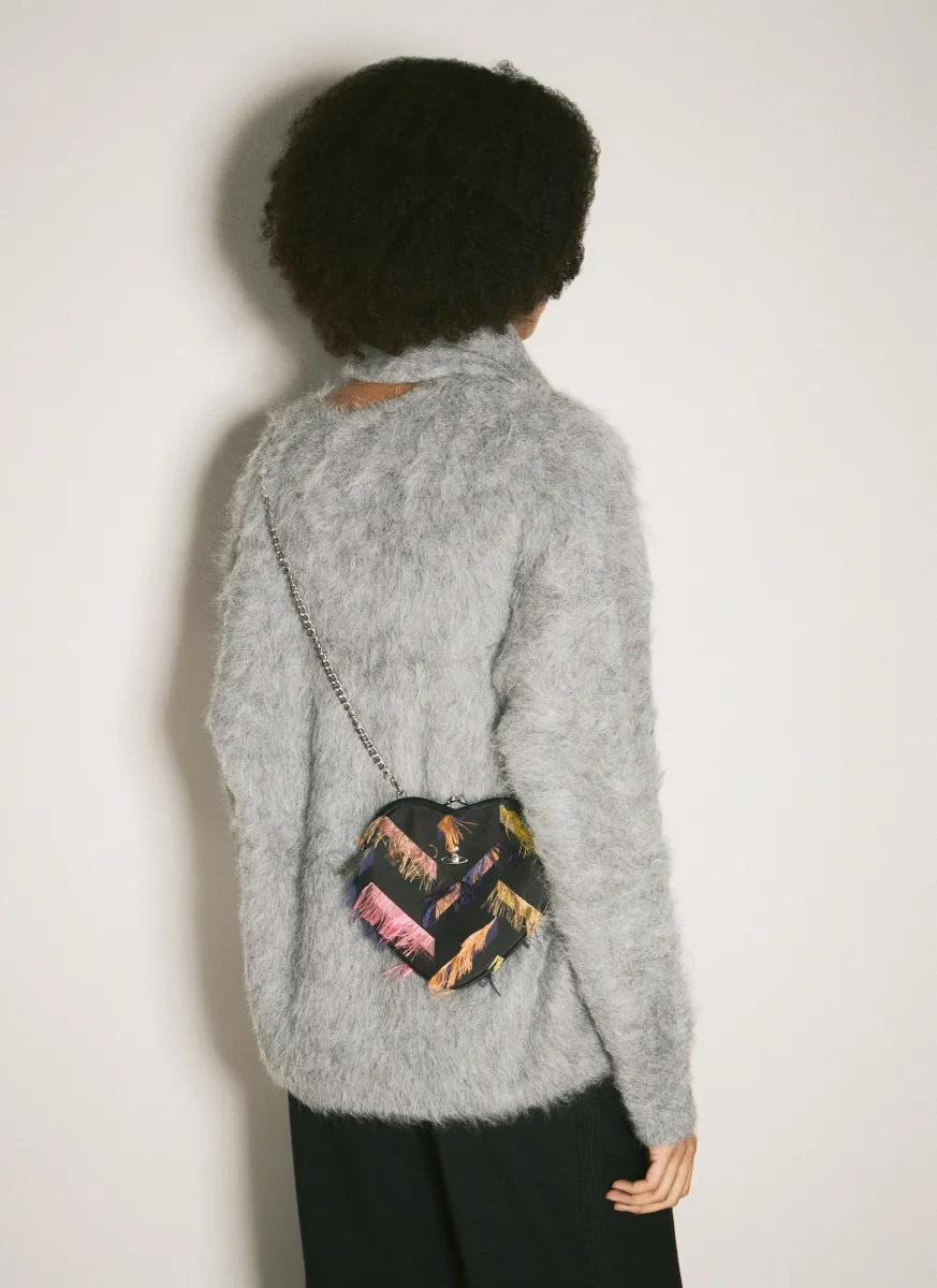 Belle Heart Frame Handbag