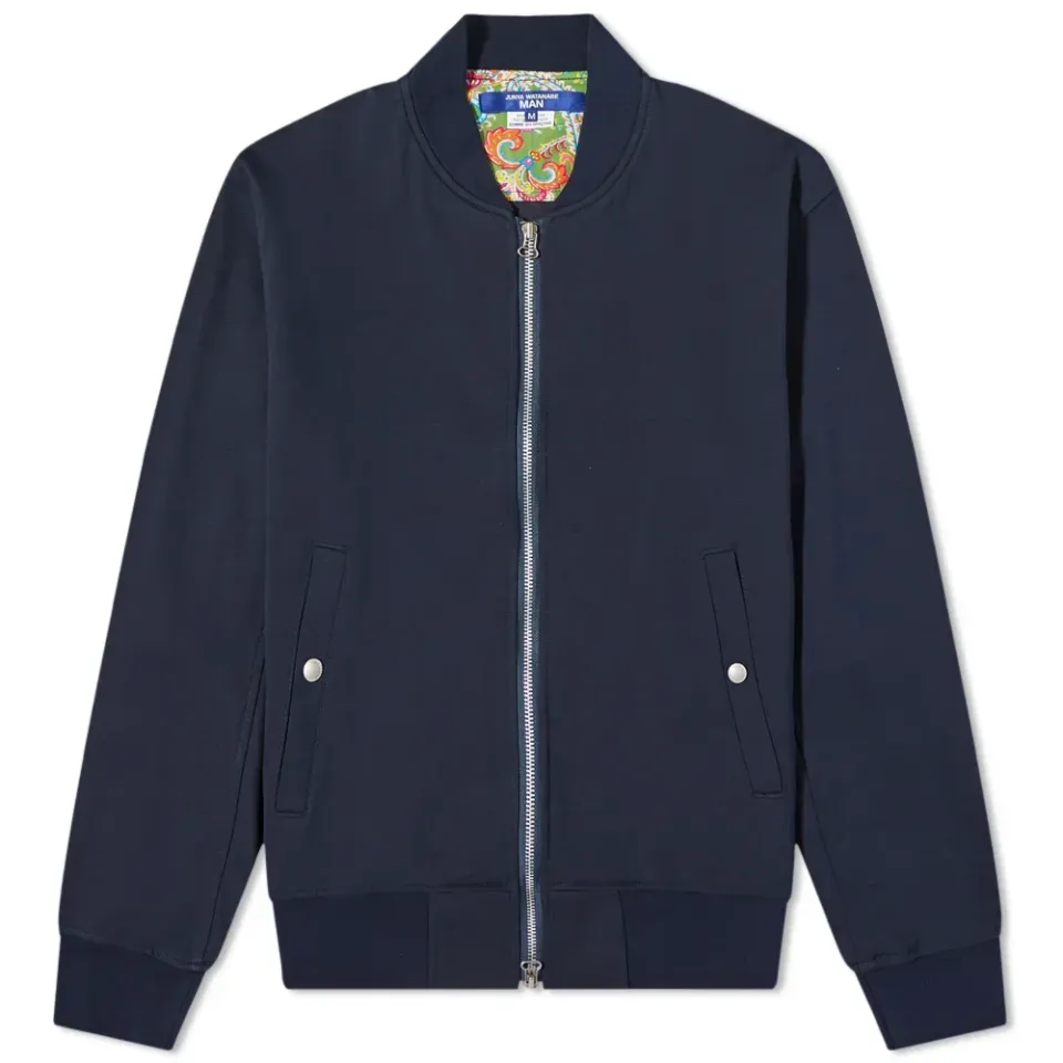 Zipped Bomber Jacket