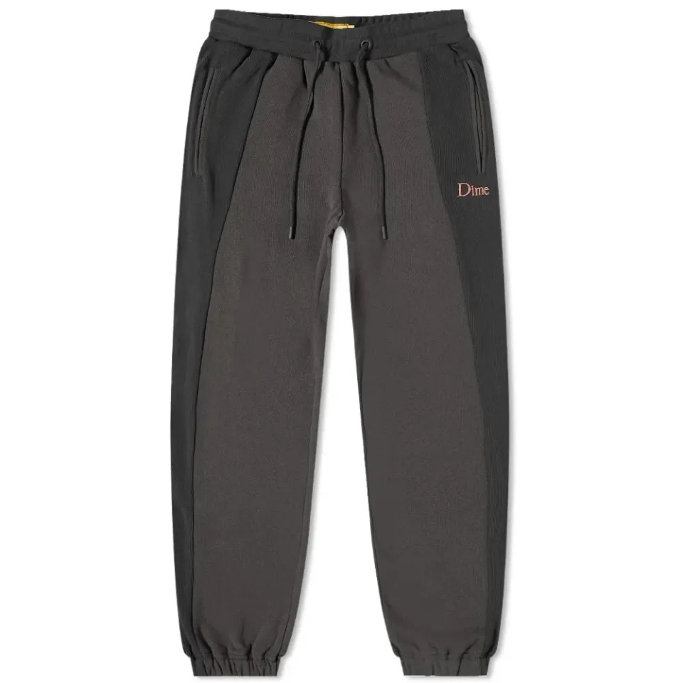 Ribbed Panel Sweat Pant