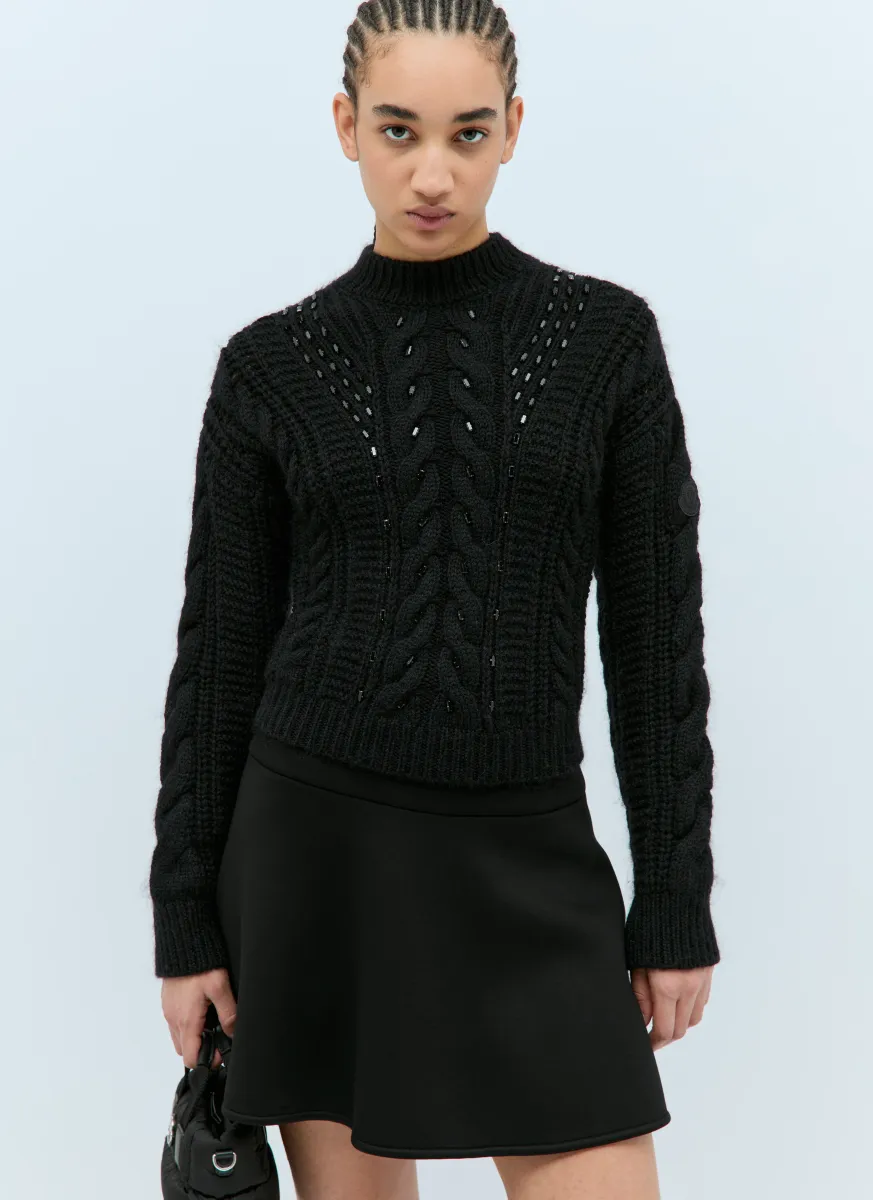 Cable-Knit Sweater