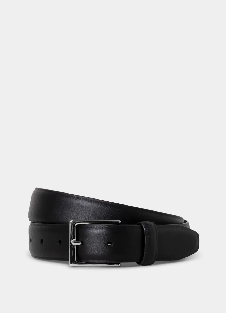 Leather Feather Edge Belt