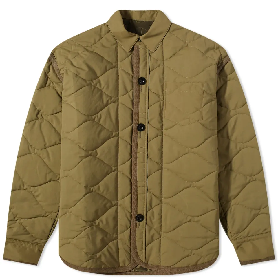 Cotton Weather Quilted Overshirt