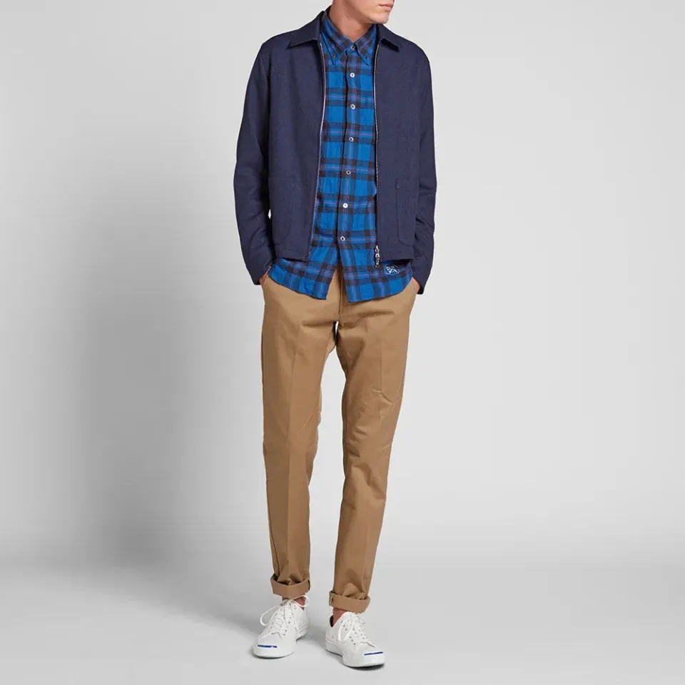 Tape Line Check Shirt