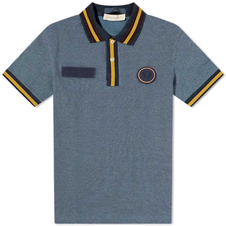 x Nicholas Daley Badge Polo