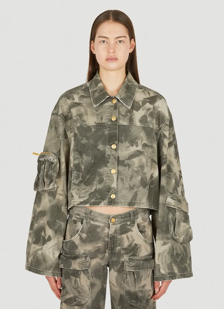 Camouflage Cargo Jacket