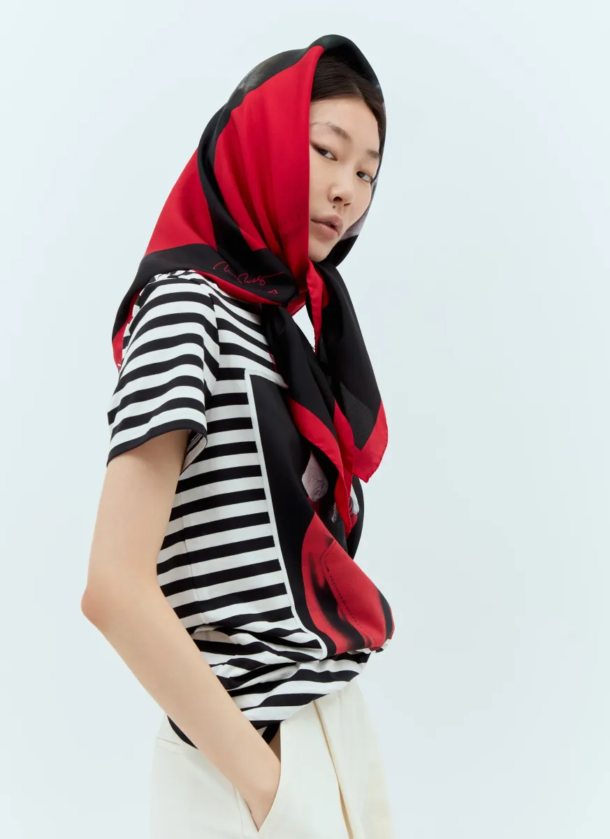 Printed Silk Scarf