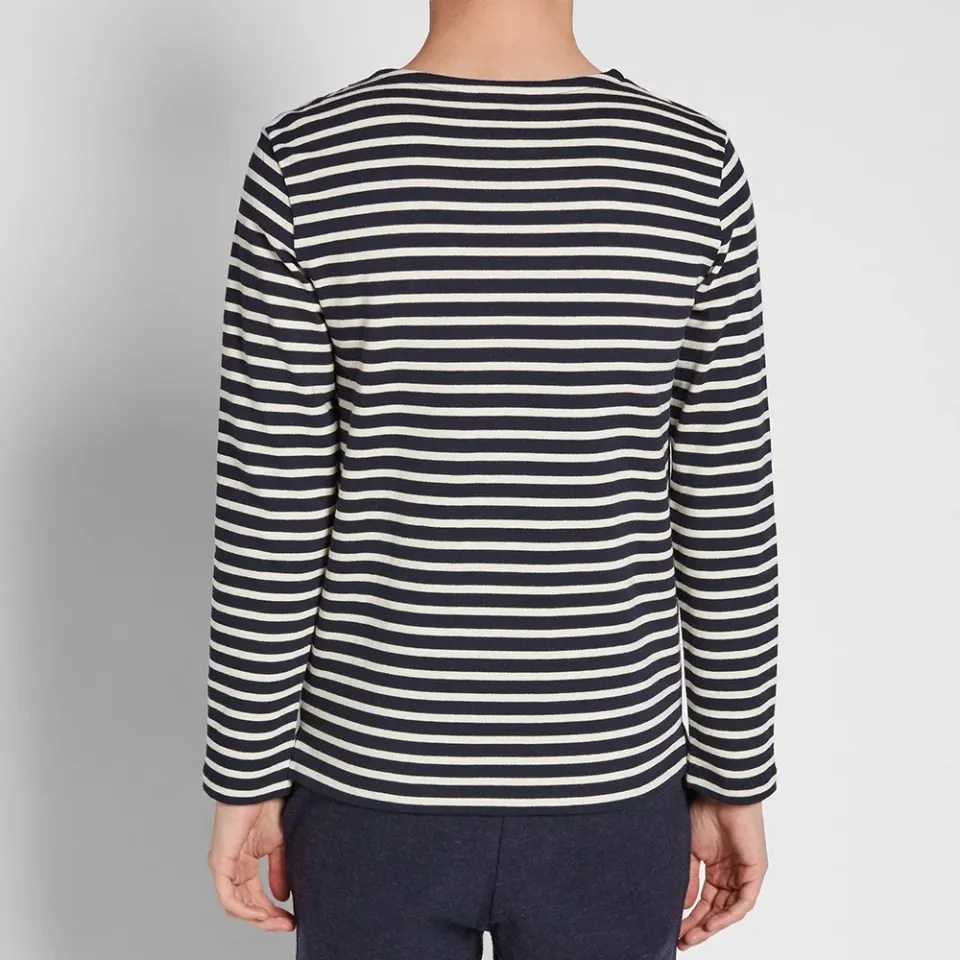 A.P.C. Long Sleeve Travis Stripe Tee