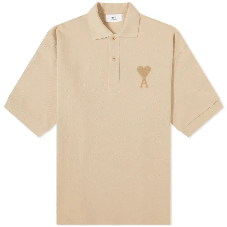 AMI Tonal Logo Polo