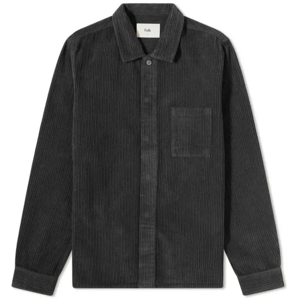 Corduroy Patch Shirt
