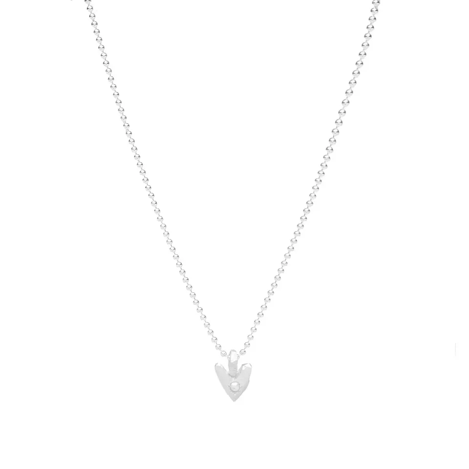 Pearl Heart Necklace