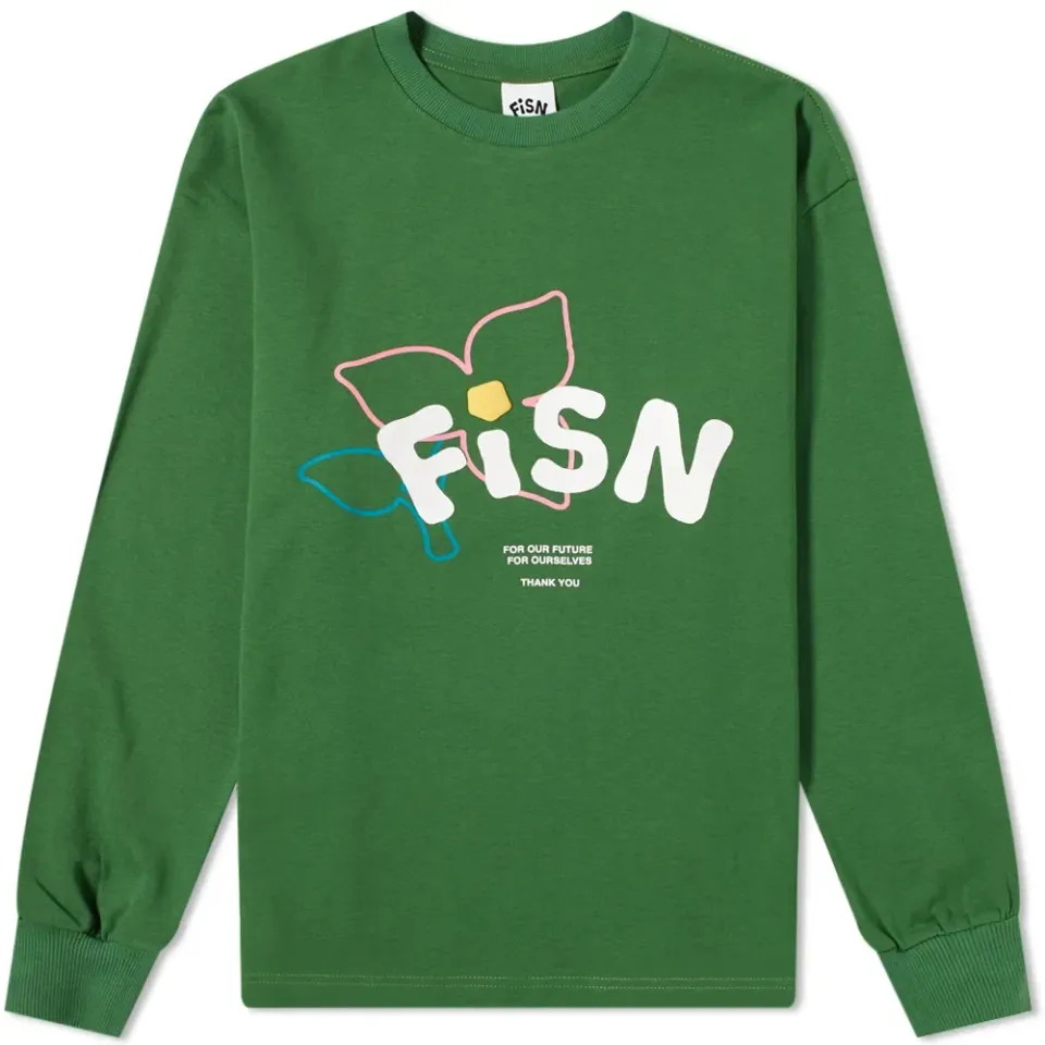 Central Logo Long Sleeve T-Shirt