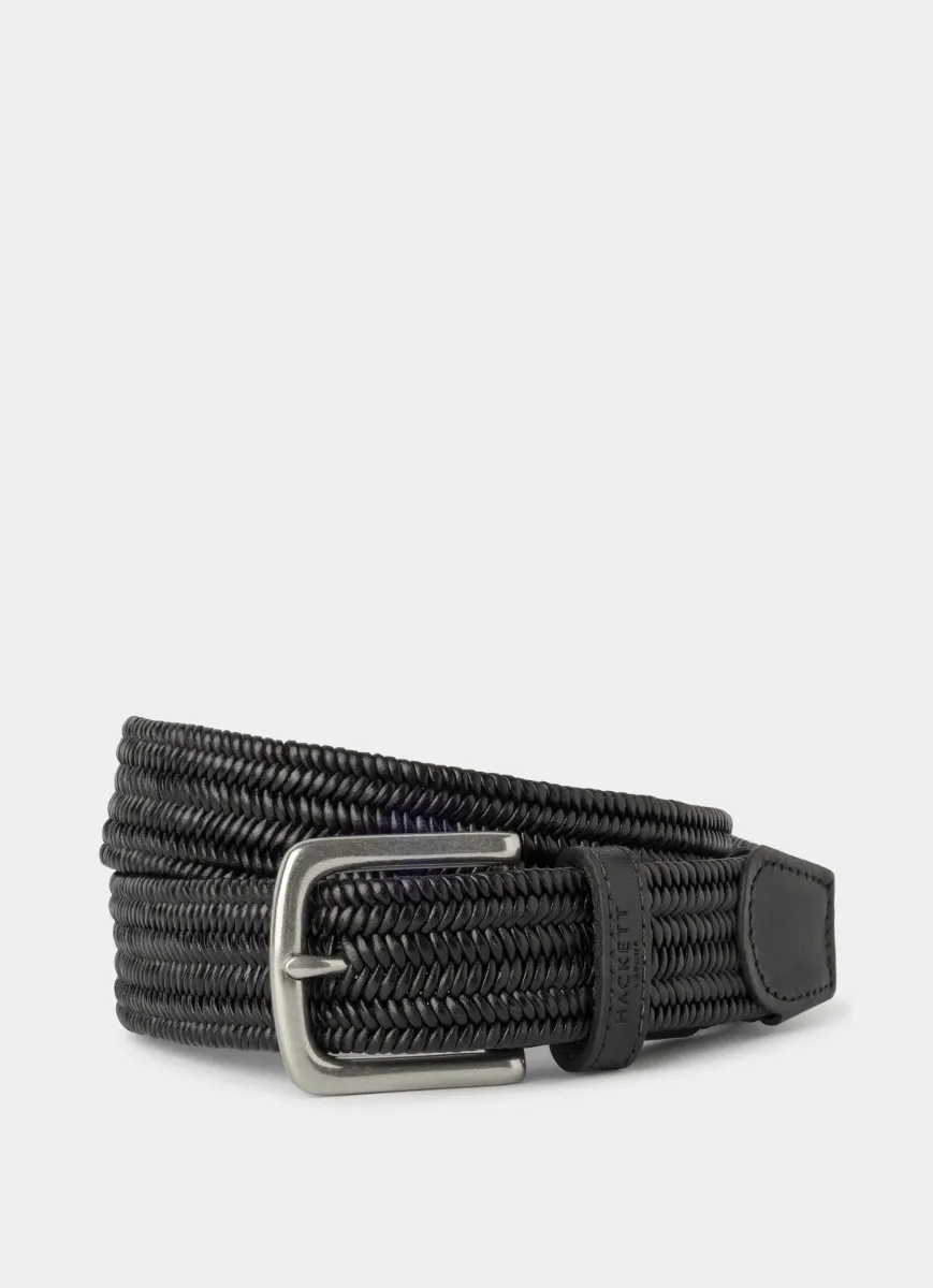 Braided Leather Belt