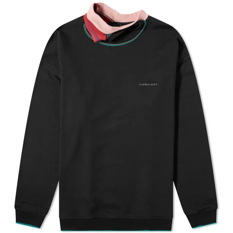 Three Neck Crew Sweat