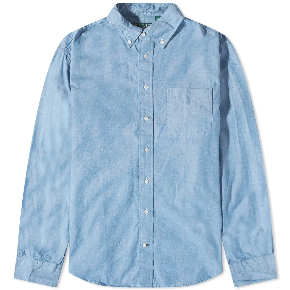 Button Down Summer Chambray Shirt
