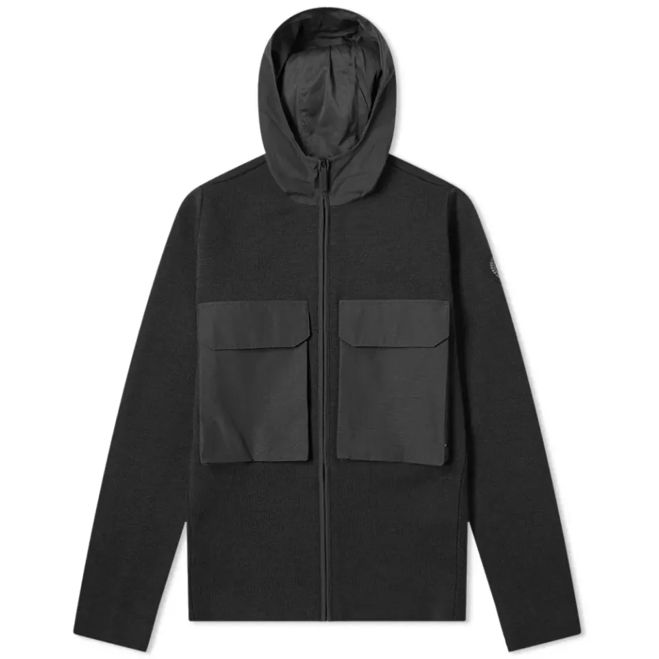 Black Label Elgin Full Zip Knit