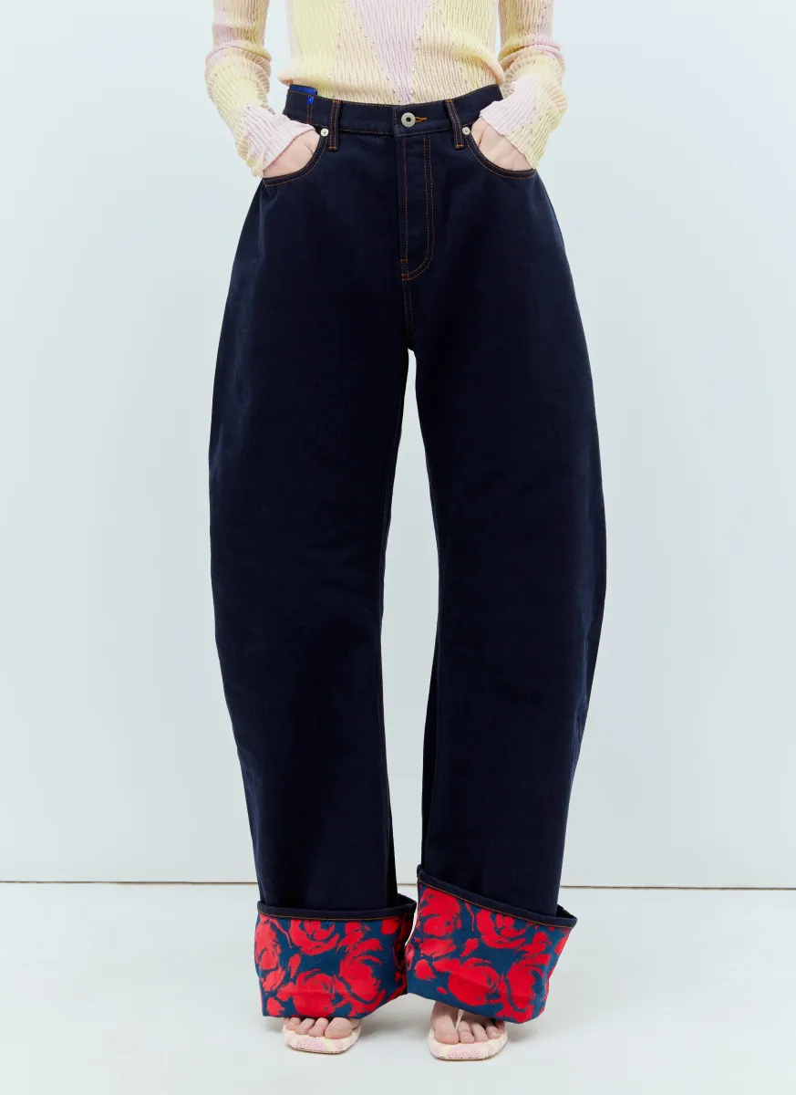 Rose Cuffs Heavyweight Jeans