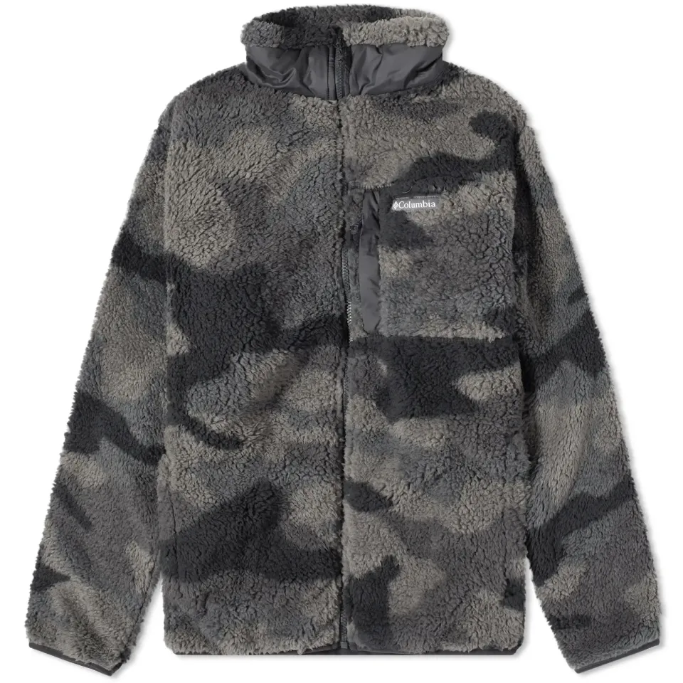 Winter Pass Zip Through Print Fleece