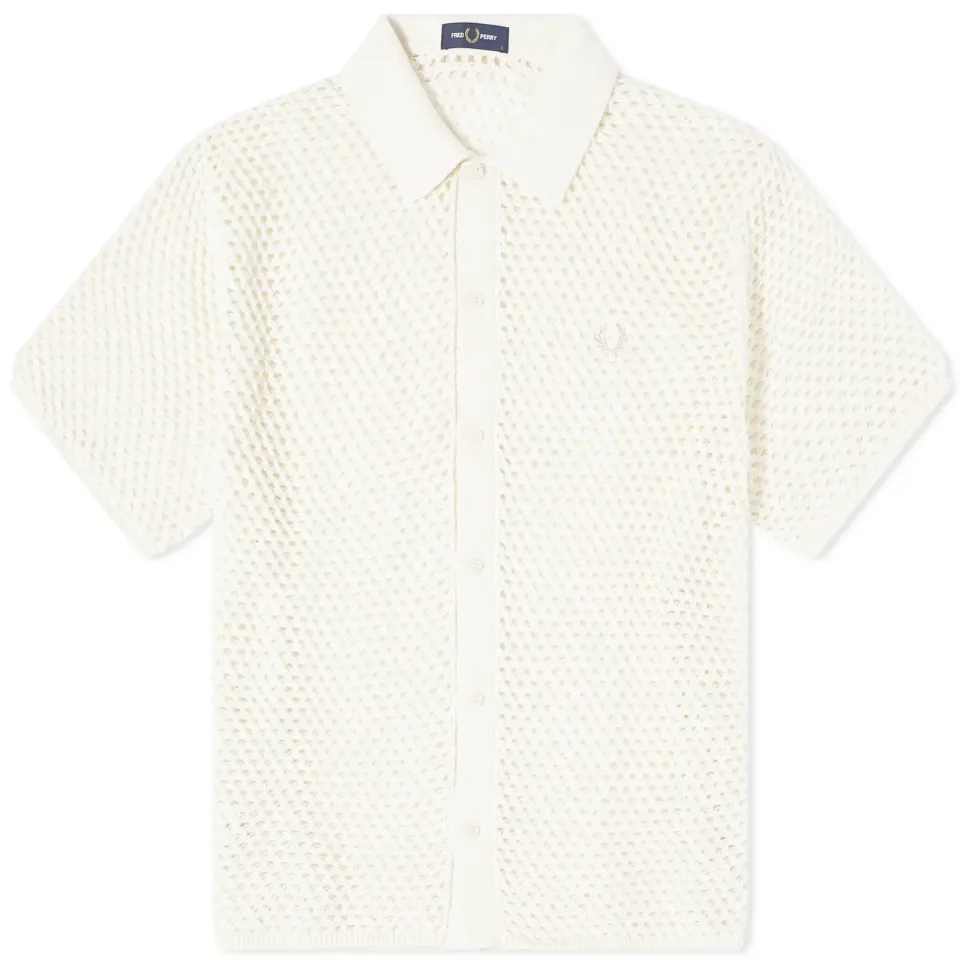 Button Through Lace Shirt