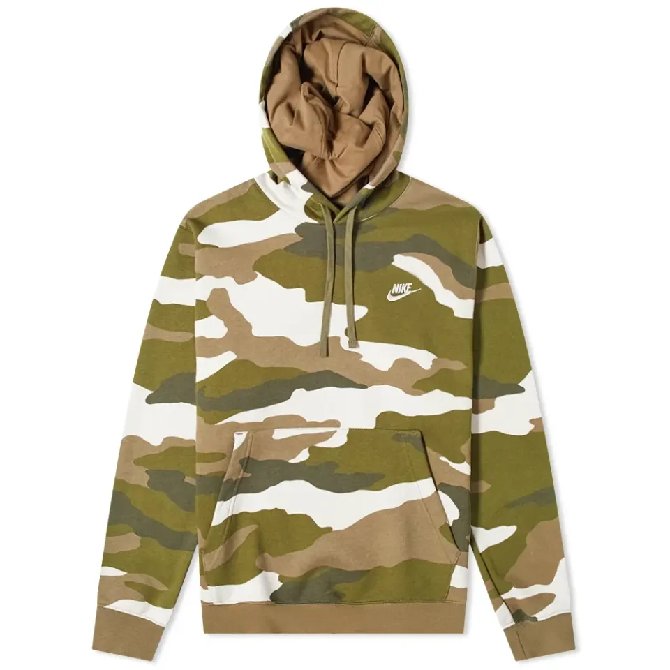 Club Camo Popover Hoody