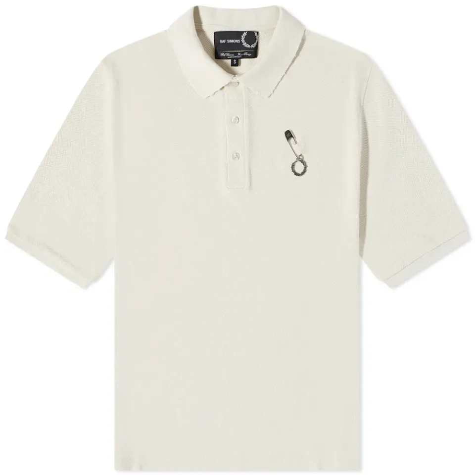 Oversized Distressed Polo