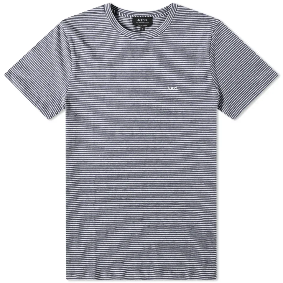 A.P.C. Guillermo Fine Stripe T-Shirt