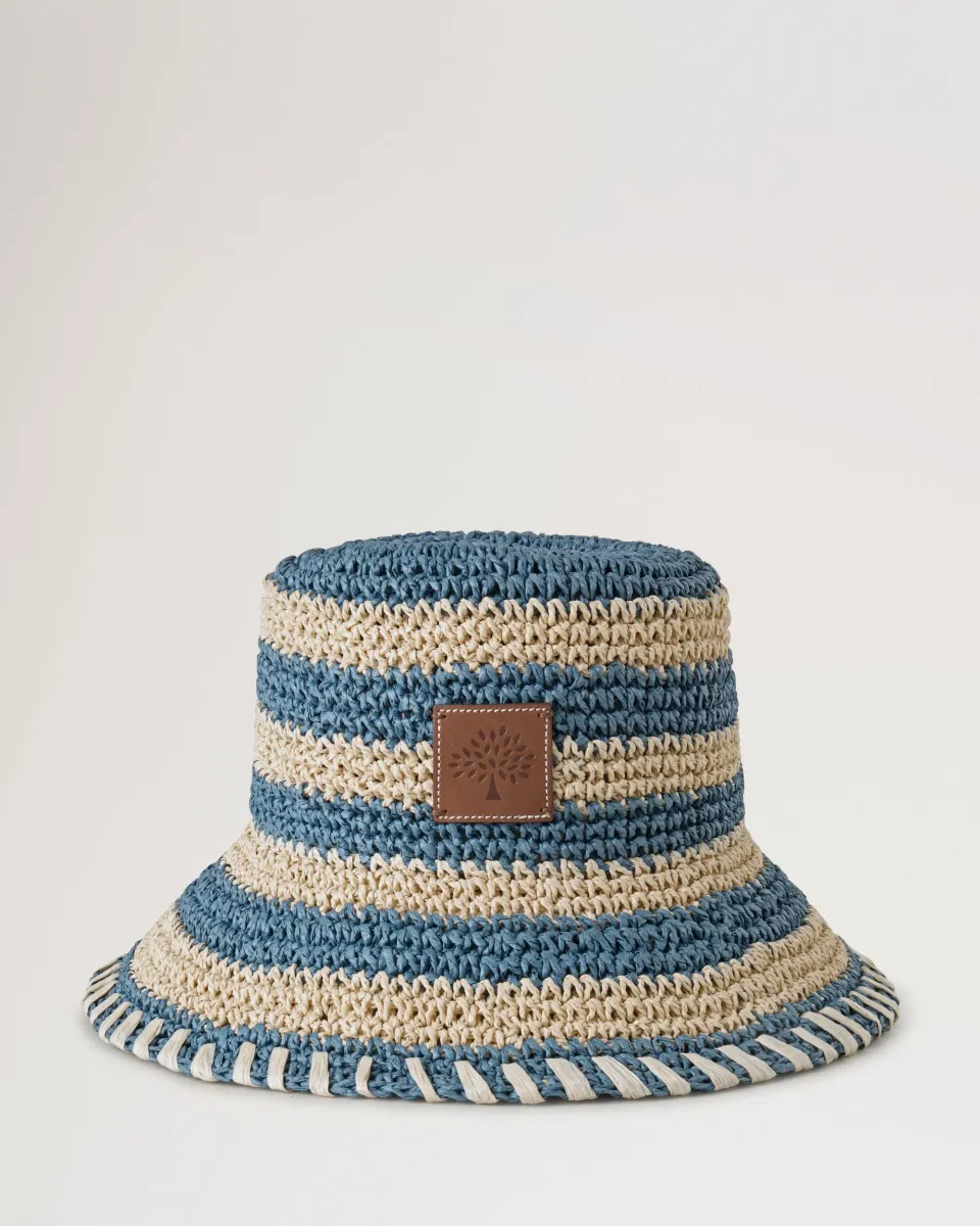 Horizontal Striped Bucket Hat