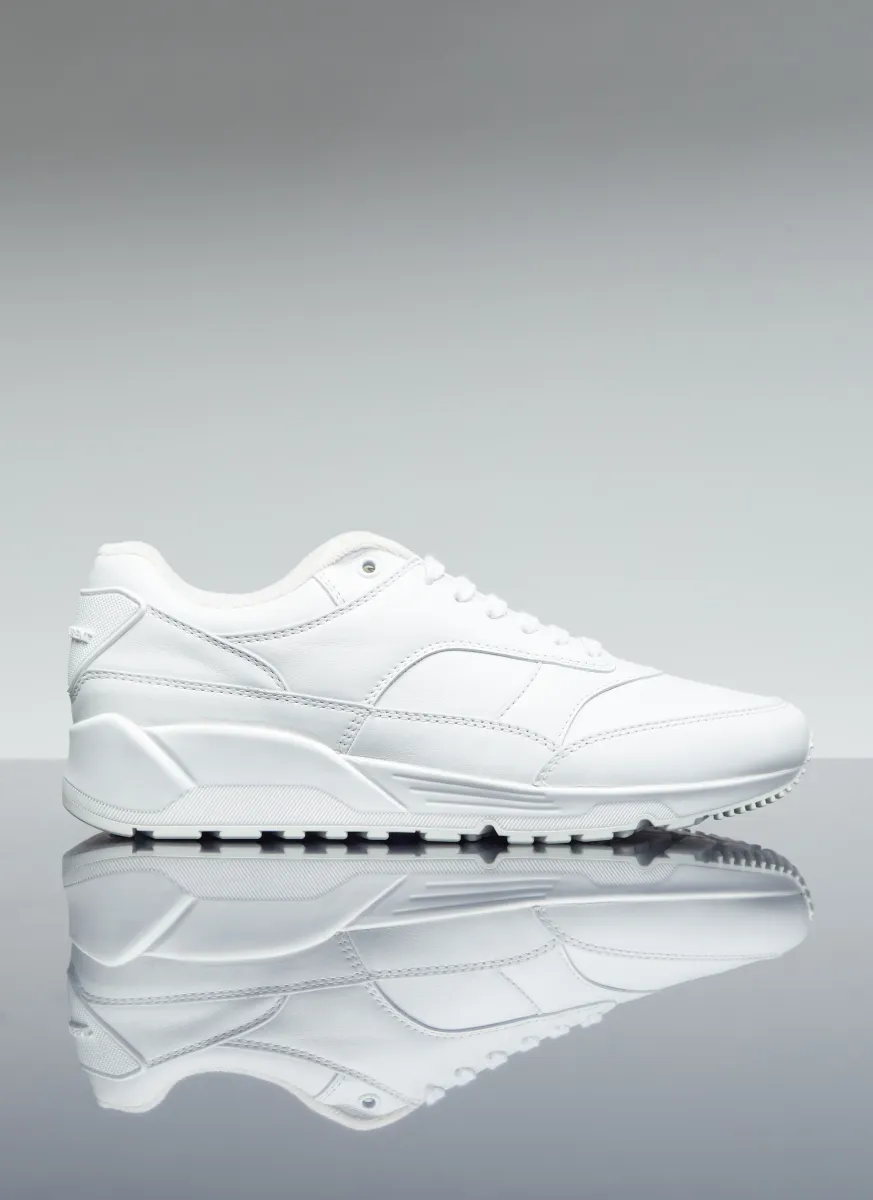 Bump Leather Sneakers
